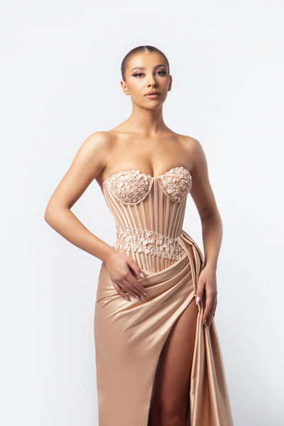 Elegant Champaign Dress